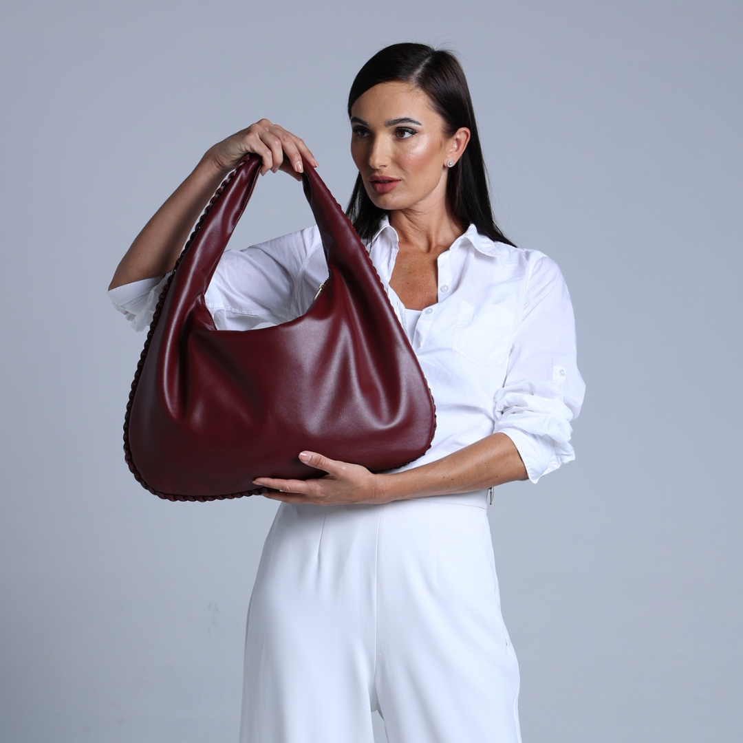 Seraphina Tote Red Wine