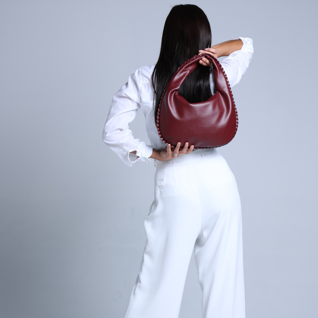 Seraphina Mini Tote Red Wine