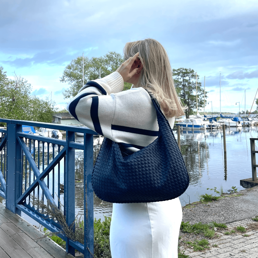 Anastasia Tote Dark Blue