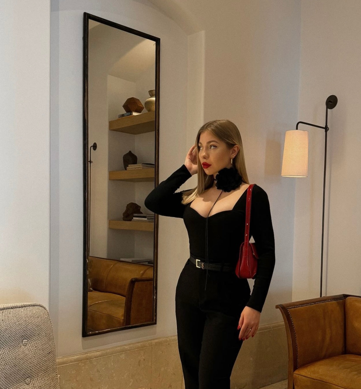 Bianca Handbag Red Wine