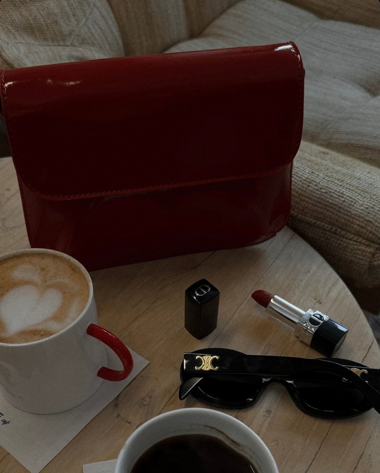 Bianca Handbag Red Wine