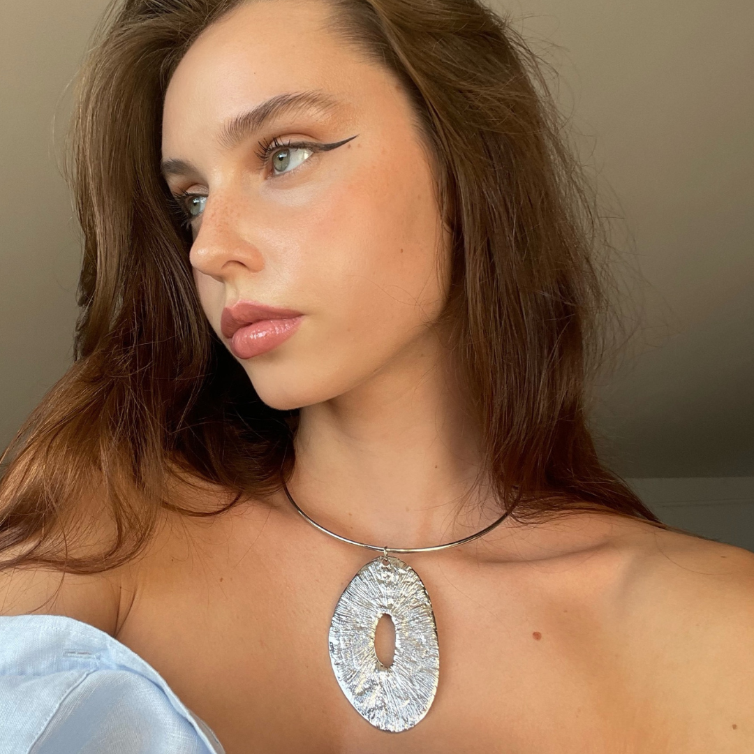 Kiwi Necklace Silver