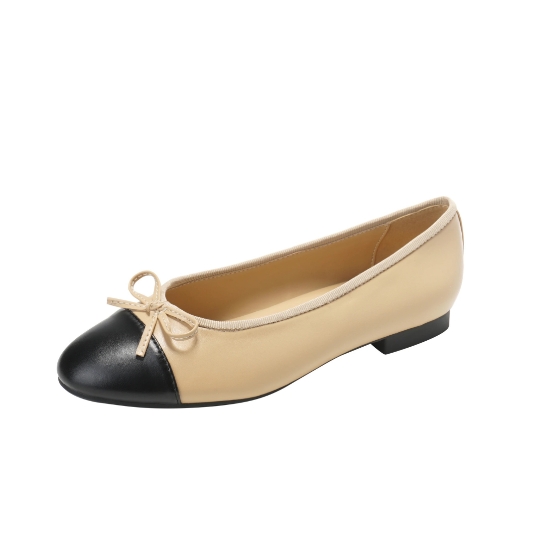 Paris Ballerina Beige and Black