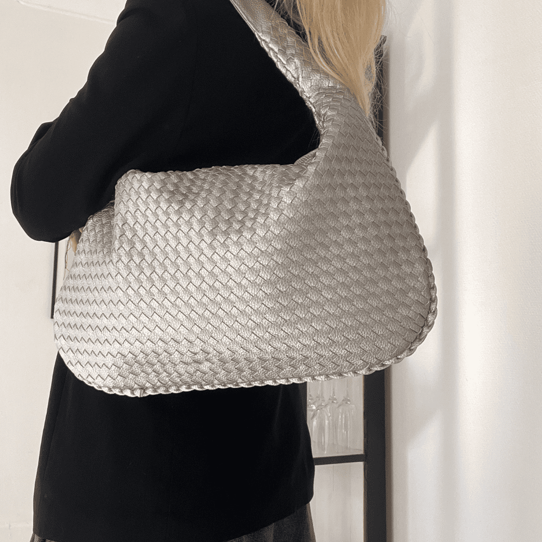 Anastasia Tote Silver