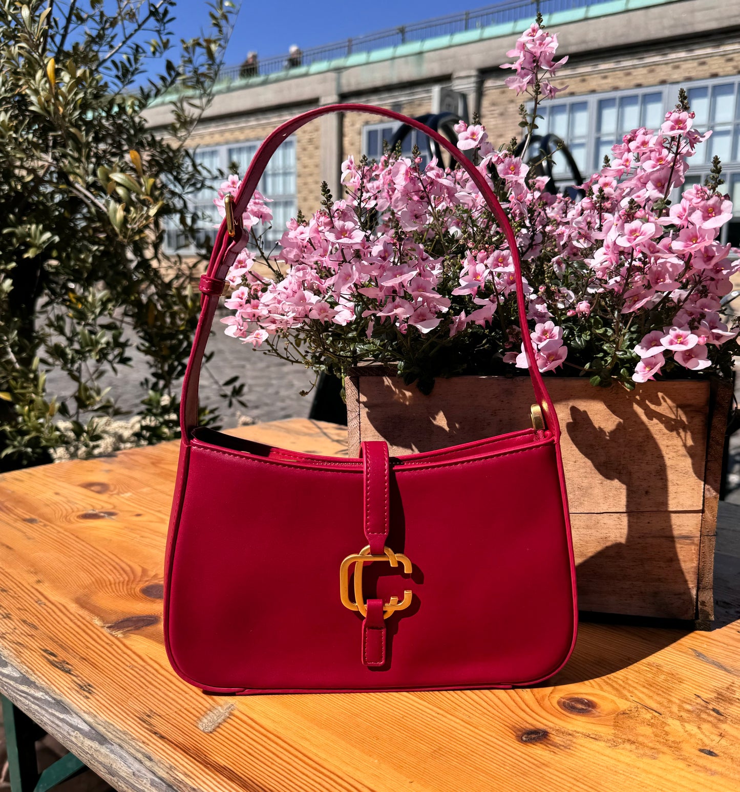 Ruby Handbag Red