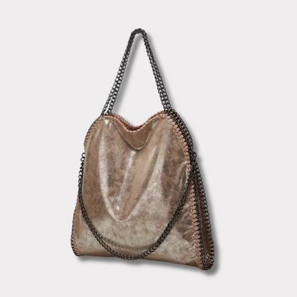 Nila Hobo Tote Gold