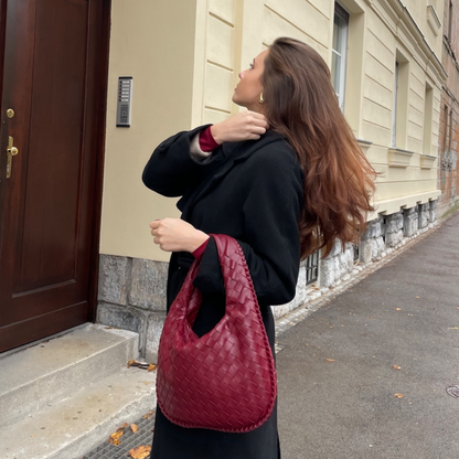 Anastasia Mini Tote Red Wine