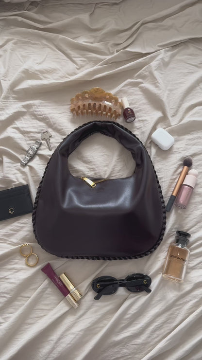 Seraphina Mini Tote Brownie