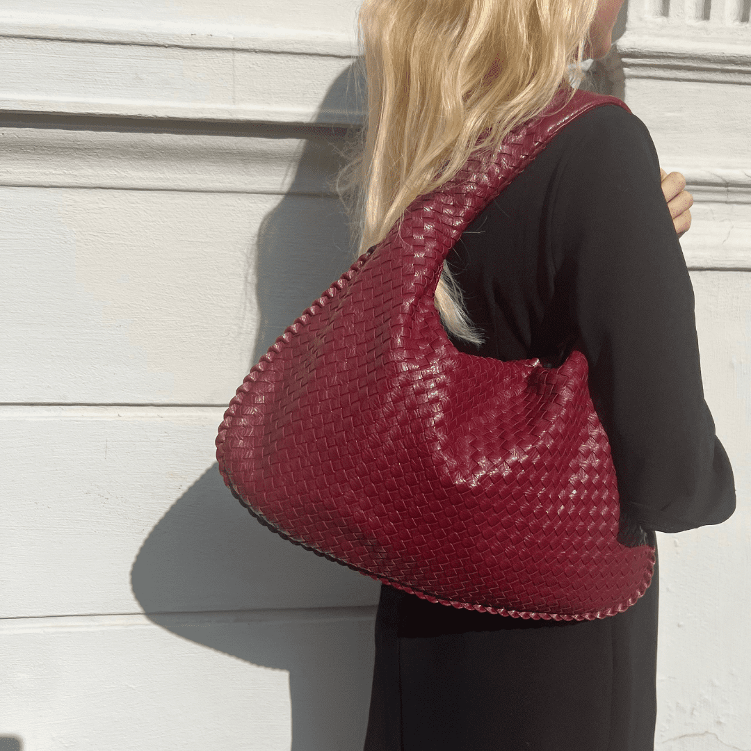 Anastasia Tote Red Wine